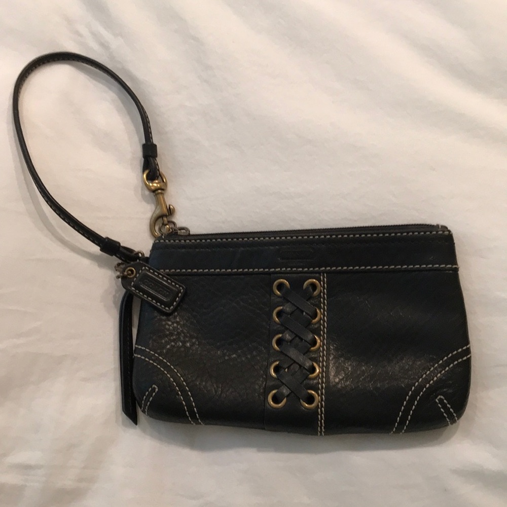 Coach wristlet purse